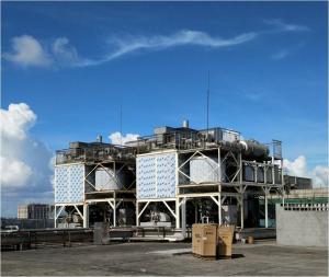 浙江金石包裝有限公司，兩套小型印刷溶劑回收設(shè)備對(duì)接4臺(tái)印刷機(jī)