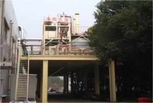 江陰申隆包裝材料有限公司，兩套小型復(fù)合溶劑回收設(shè)備對(duì)接4臺(tái)復(fù)合機(jī)